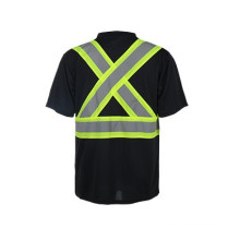 high performance materials safety T-shirts,CSA Z96-09 norm reflective T-shirts